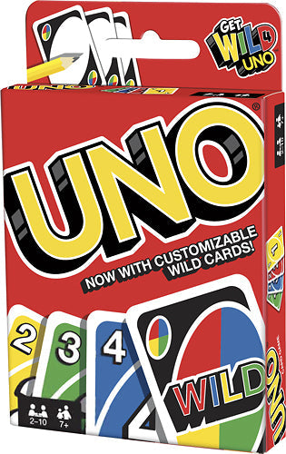 108-card deck; includes instructions and scoring rules; for 2 to 10 players; for ages 7 and up