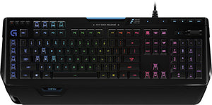 Logitech - Orion Spectrum G910 Wired Gaming Mechanical Romer-G Switch Keyboard with RGB Backlighting - Black