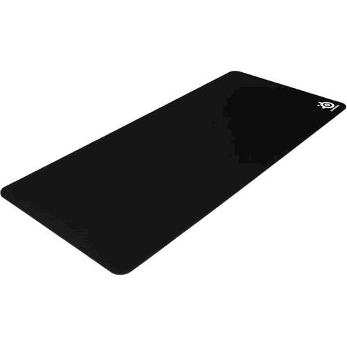 Smooth cloth surface; non-slip rubber base; desk sized