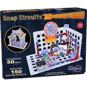 Over 50 parts; exciting light effects; projector with 6 cool images; ages 8 and up
