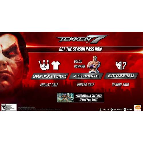 Enrich  your TEKKEN 7 experience with the Season Pass