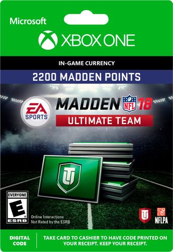 Get extra points to spending in Madden NFL 18 Ultimate Team