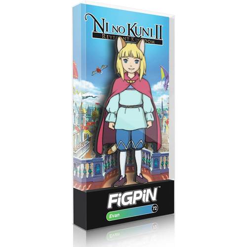 Receive your very own Evan enamel pin from FiGPiN, with your pre-order of Ni No Kuni II: Revenant Kingdom