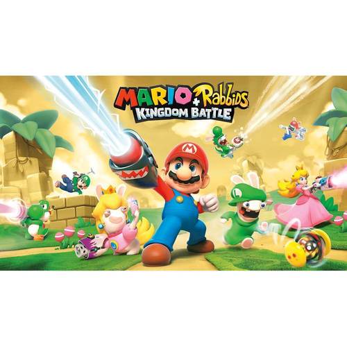 Two worlds collide in Mario + Rabbids Kingdom Battle