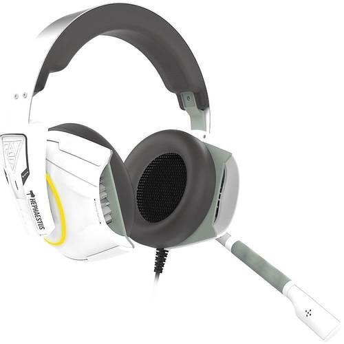 Compatible with PC, Sony PlayStation 4 and Microsoft Xbox One50mm HD driver unitMulticolor breathing lightingOversize ear cup designCooling ventsDigital noise-canceling microphone