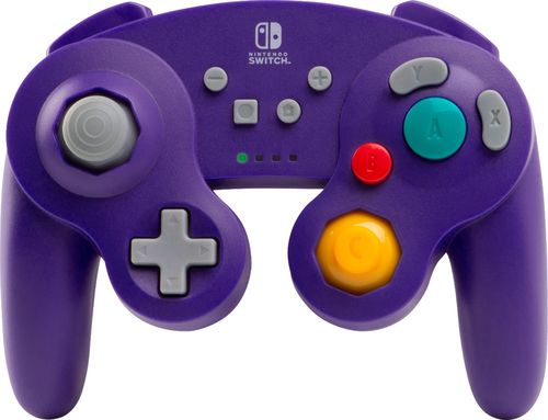 Pull off precise attacks using octagonal gated sticks, larger A button, and nostalgic muscle memory on this officially licensed GameCube-style Bluetooth wireless controller for Nintendo Switch.