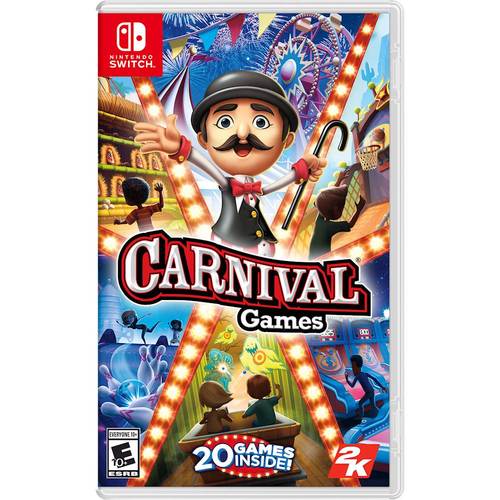 With 20 exciting mini-games all in one package, Carnival Games brings the party back for the entire family - now on Nintendo Switch!