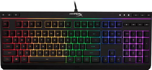 HyperX - Alloy Core RGB Wired Gaming Membrane Keyboard with RGB Lighting - Black