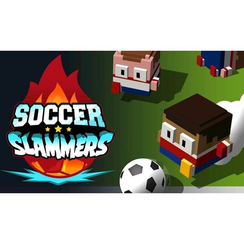 Fast-paced 2-on-2 arcade soccer for 1 to 4 players