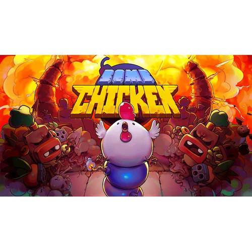 Play as a bomb-laying chicken in this action puzzle platformer