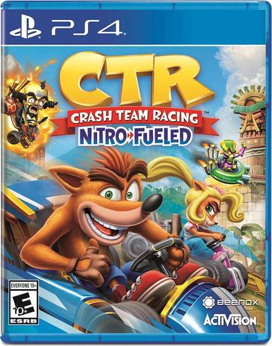 Feel an authentic CTR experience, and start your engine with original game modes