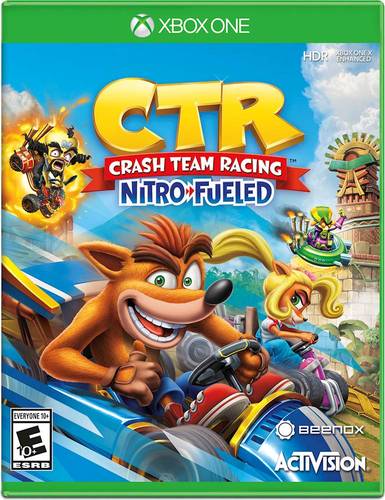 Feel an authentic CTR experience, and start your engine with original game modes