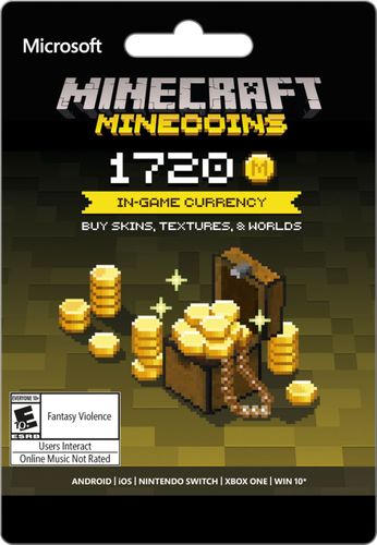 Get Minecoins to spend in Minecraft