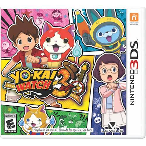 Spend fun time with mischievous Yo-kai, Nate, and Hailey Anne, then befriend, battle, and solve problems together