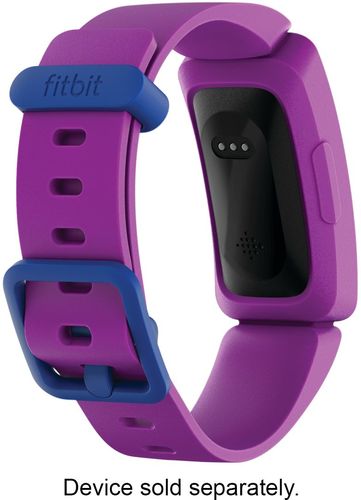 Compatible with Fitbit Ace 2 activity trackers; buckle clasp type; plastic and elastomer materials