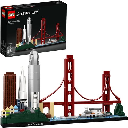 Use your imagination and build more architecture creations; 565 pieces; suitable for ages 12 and up