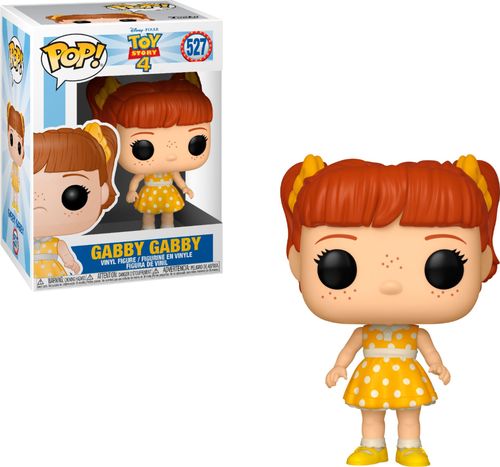 Join action of Toy Story 4; Gabby Gabby character; freestanding design; stylized collectible figure; for children ages 3 and up