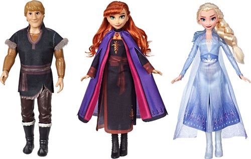 Item selection is random when you buy onlineDisney Frozen II fashion dollCute design5 points of articulationCollectible toySuitable for kids ages 3 and up