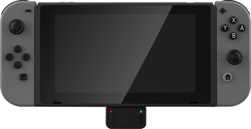 Compatible with Nintendo Switch and Switch Lite gaming consoles; works with TV dock; Bluetooth connectivity; dual streaming; built-in Type-C pass-through port; two-piece flat stand included