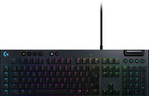 Logitech - G815 LIGHTSYNC RGB Mechanical Gaming Keyboard with GL Tactile Switch - Black