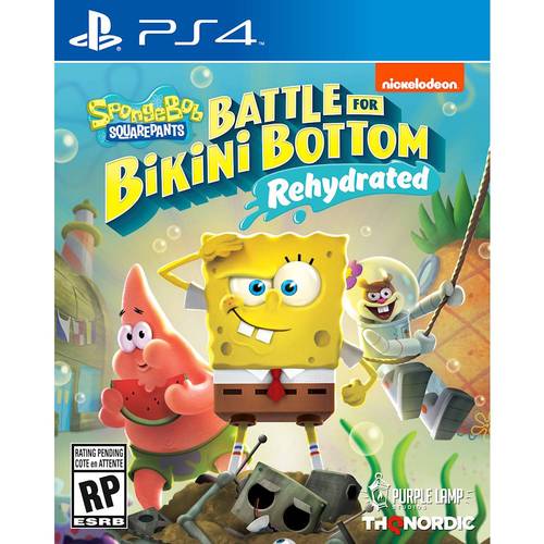 Save Bikini Bottom from lots of rampant robots with your mighty bubbles
