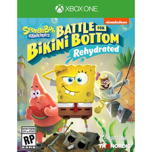 Save Bikini Bottom from lots of rampant robots with your mighty bubbles