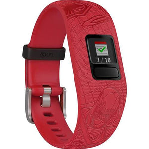 Fits wrists from 5.12' to 6.89'Measures steps taken, minutes of activity and length of sleepCompatible with Android and iPhoneWater-resistant up to 165'Sunlight-visible transflective 8-color MiP screenSilicone band