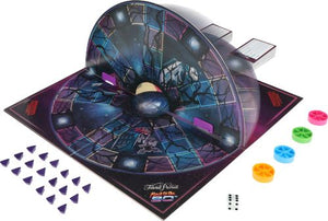 Netflix's series-inspired board game; retro-looking gameboard; 1,500 trivia questions; for 2 to 4 players; suitable for ages 14 and up