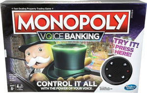 Monopoly game; for 2 to 4 players; for ages 8 and older