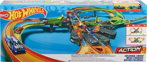 Double figure-eight design; over 5' wide; ground-level and air crash zones; lever action control; foldable construction