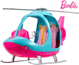 Perfect for Barbie fans; fly around for action play; 2 seats; spinning rotors; seatbelts; suitable for children ages 3 and up