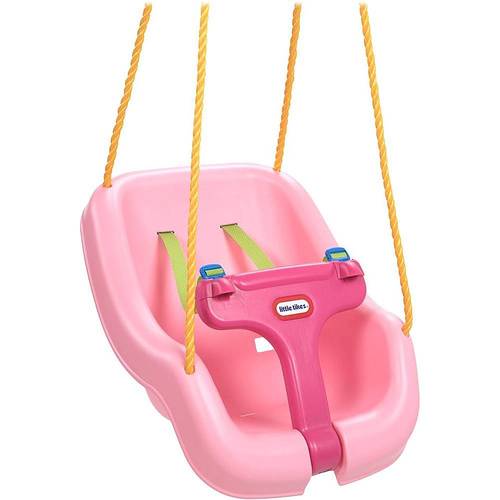 Adjustable shoulder straps and T-bar; 2-in-1 design; up to 50-lb. weight capacity; for children 9 months to 4 years old