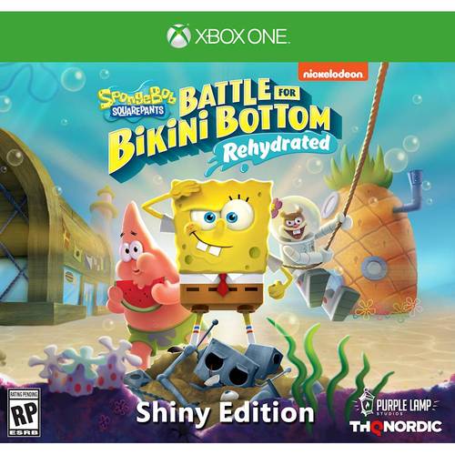 Save Bikini Bottom from lots of rampant robots with your mighty bubbles