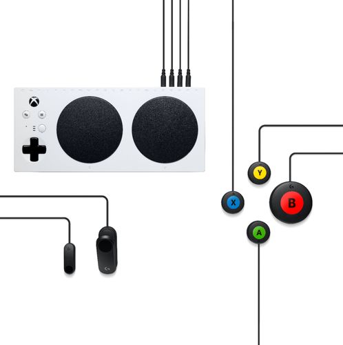 Compatible with Xbox adaptive controllerWiredPlug-in