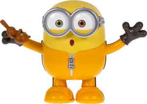 Minions Black Belt Bob figure; comes to life with sounds and multiple actions; suitable for children ages 4 and up
