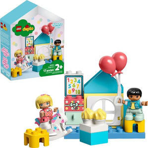 Let your kids role-play imaginative stories in this playroom; 17 pieces; suitable for children ages 2 and up