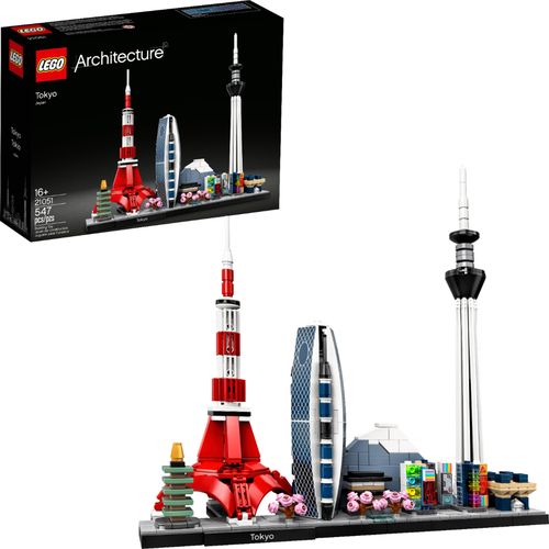 Ideal for display, collectible LEGO Architecture models of iconic landmarks and city skylines; authentically detailed model; suitable for ages 16 and up
