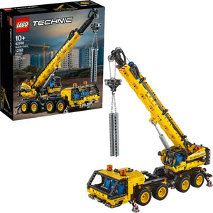 Learn advanced elements of engineering, and build mobile crane replica; 1292 pieces; authentic details; suitable for ages 10 and up