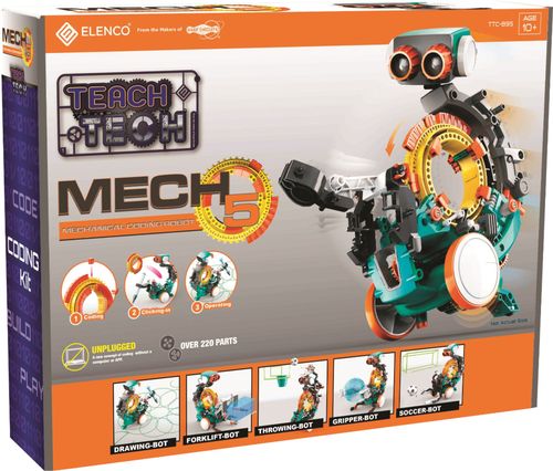 Teach Tech - Mech-5 Mechanical Coding Robot