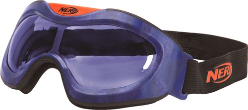 Item selection is random when you buy onlineBattle gogglesCompatible with Nerf productsFeatures paddingAdjustable strapSuitable for children ages 8 and up