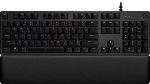 Compatible with PCUSB connectivityButton functions: multimedia, volume, macros buttons, backlight controlRGB backlit keysGX Brown mechanical switchesUSB pass-throughBuilt-in numeric keypadPalm rest