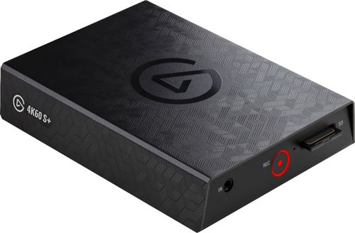 Captures 4K HDR10 content at 60 fps; compatible with most types of streaming software; zero-lag pass-through; onboard HEVC encoding; local recording; flashback recording; SD card slot; USB and HDMI ports; works with game consoles; steel chassis