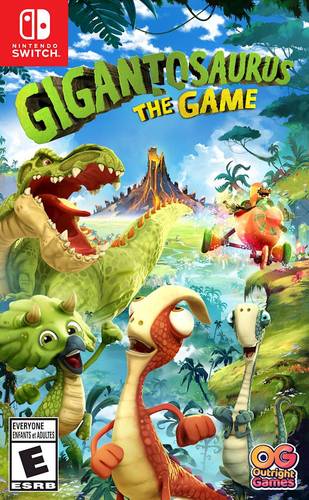 Explore and race across the prehistoric world of Gigantosaurus