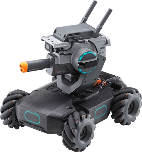 Educational wheeled robot; modular construction; Scratch and Python languages supported; 46 customizable components and 6 PWM ports; AI technology; automatic driving; RoboMaster app; suitable for children ages 14 and up