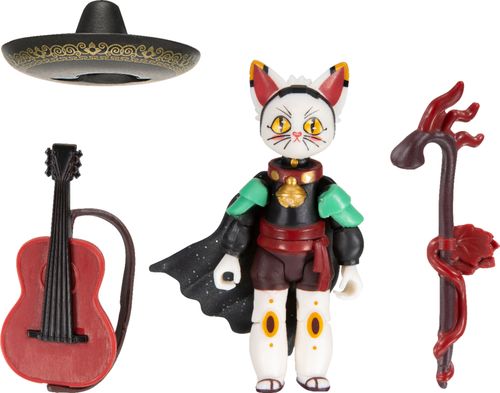 Item selection is random when you buy online4 characters to collectMix-and-match partsAccessories includedEach box comes with redeemable code to unlock exclusive virtual item on RobloxSuitable for children ages 6 and up