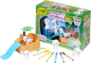 Designed for imagination development; allows kids to customize their pets with markers, then wash them in water and start over; suitable for children ages 3 and up