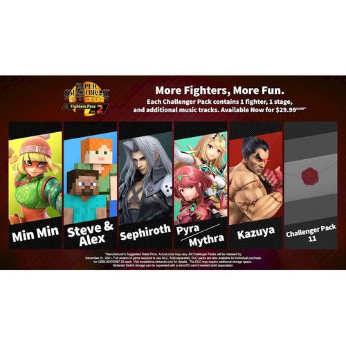 Super Smash Bros. Ultimate: Fighters Pass Vol. 2 - Nintendo Switch [Digital]