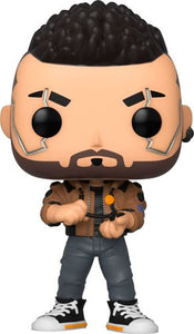 From Cyberpunk 2077, V-Male, as a stylized POP vinyl from Funko!