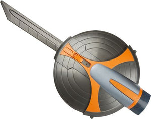 Movie-inspired design; sword and retractable shield included; suitable for children ages 5 and up