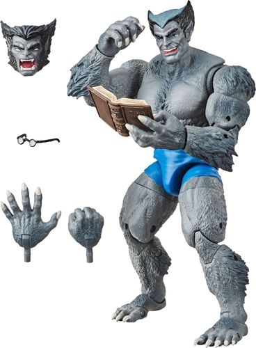 Beast vintage collectible action figure; comic-inspired design; premium articulation and detailing; two themed accessories included; suitable for children ages 4 and up